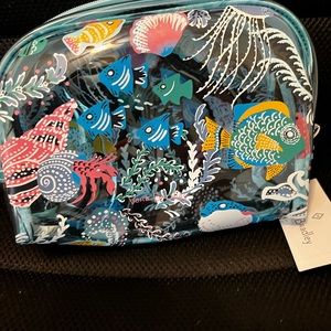 Vera Bradley Beach cosmetic bag